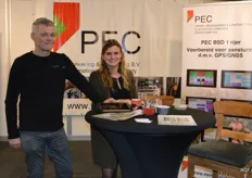 Ad Pippel en Denise van den Broek van PEC, Pippel Engineering & Contracting. 